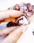 Rhodonite Tumbled Stones - Baltic Mermaid