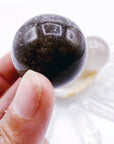 Lil’ Smoky Quartz Spheres - Baltic Mermaid