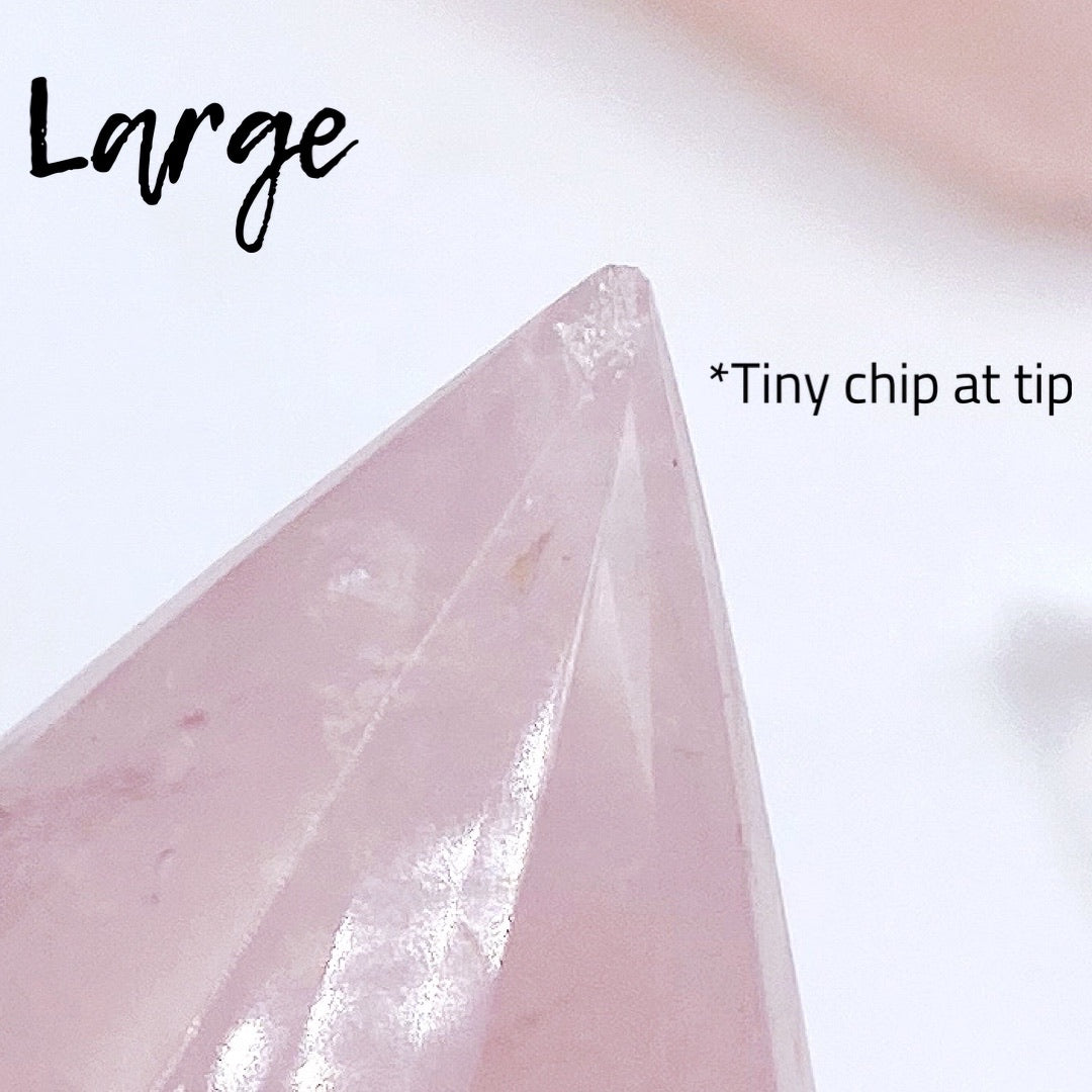 Rose Quartz Wands - Baltic Mermaid