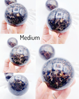 Garnet Spheres - Baltic Mermaid