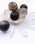 Lil’ Smoky Quartz Spheres - Baltic Mermaid