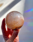 Flower Agate Sphere - Baltic Mermaid