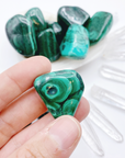 Malachite Tumbled Stones - Baltic Mermaid