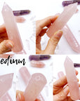 Rose Quartz Wands - Baltic Mermaid