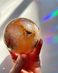 Flower Agate Sphere - Baltic Mermaid
