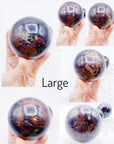 Garnet Spheres - Baltic Mermaid
