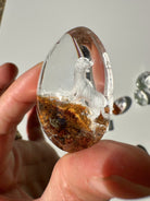 Intaglio Tiger Carved Chlorite Quartz/Garden Quartz  Cabochon Baltic Mermaid