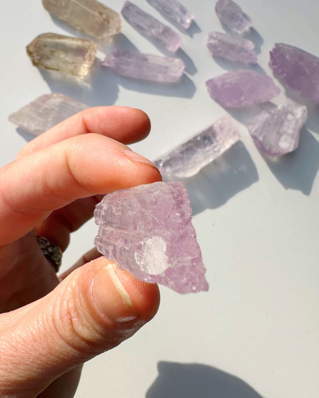 Raw Kunzite - Baltic Mermaid