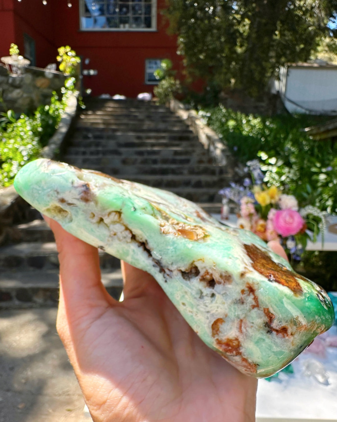 Chrysoprase Freeform - from Australian - Baltic Mermaid