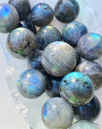 Labradorite Mini Spheres AAA