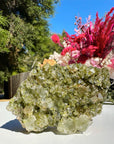 Epidote Quartz Cluster