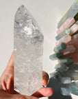 Clear Quartz Tower