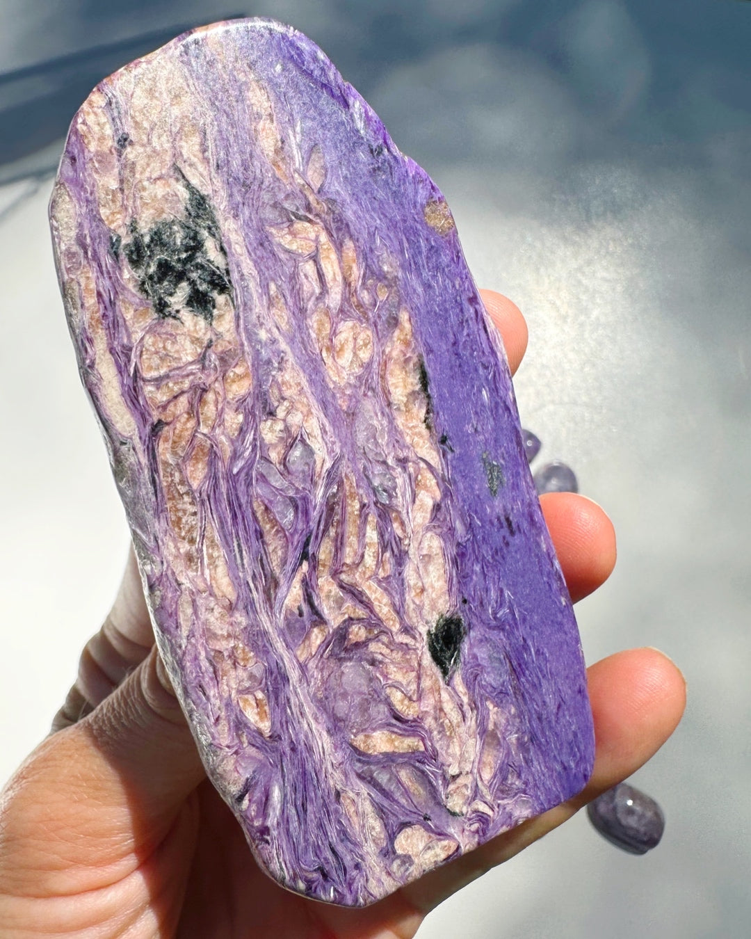 Charoite Slab - Baltic Mermaid