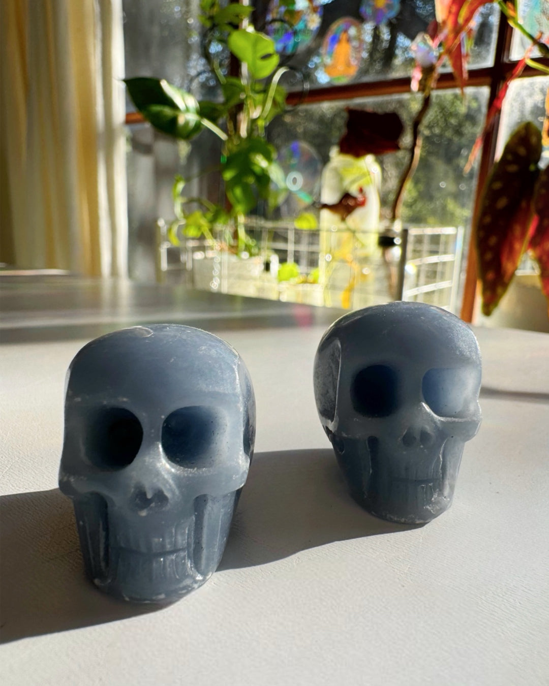 Angelite Skulls - Baltic Mermaid