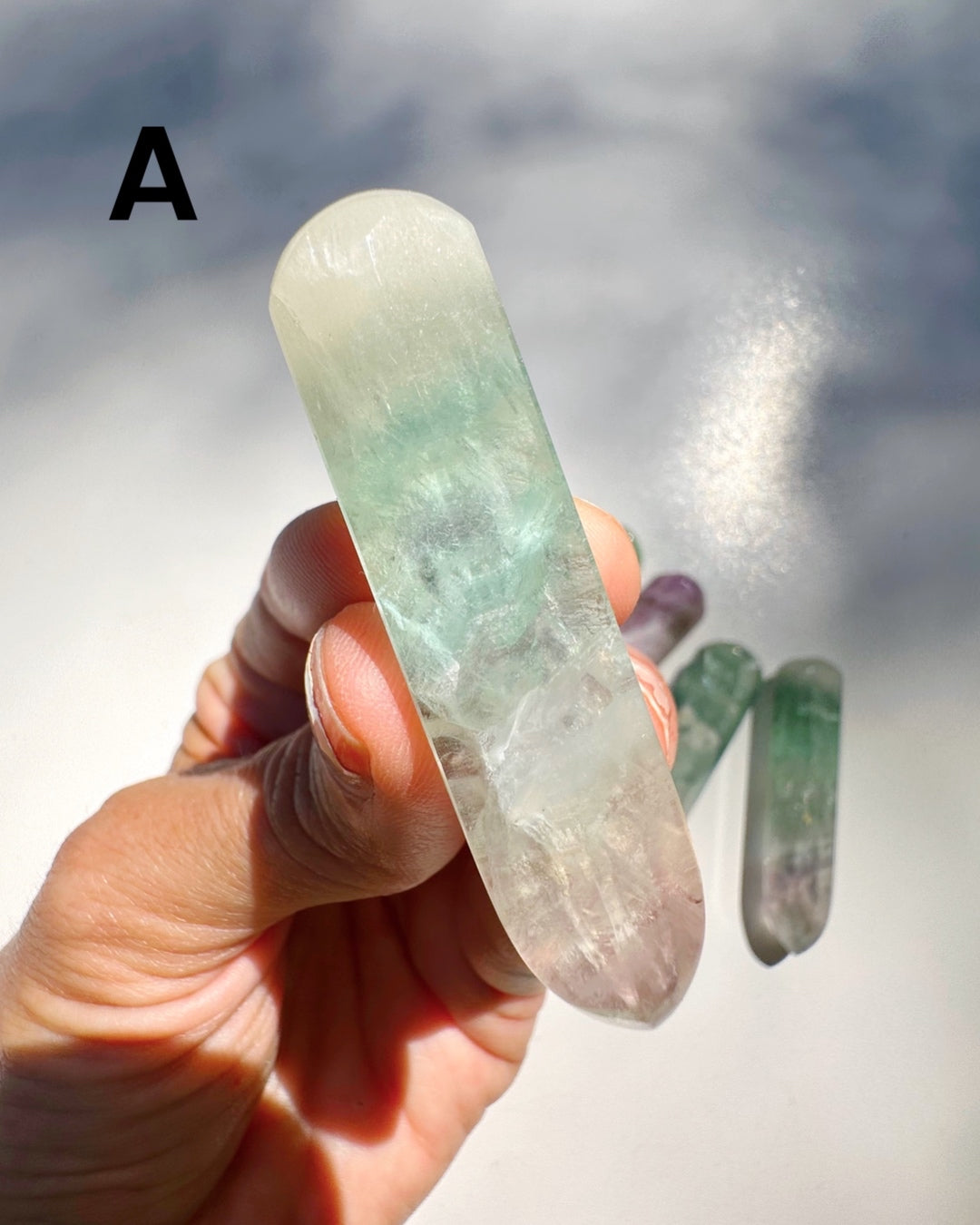 Fluorite Massage Wands - Baltic Mermaid