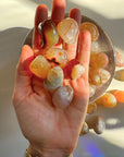 Flower Agate Tumbled Stones