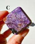 Charoite Cubes