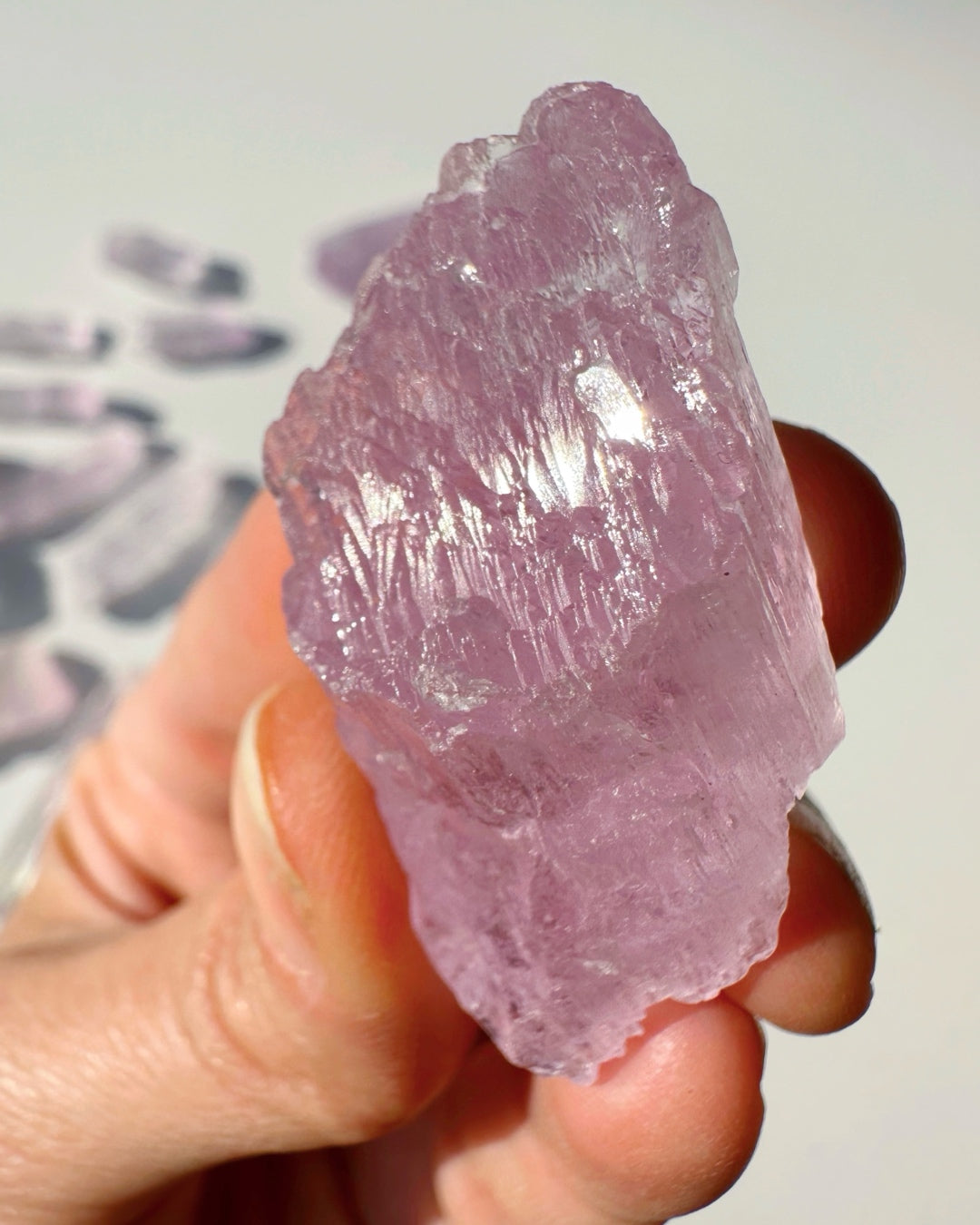 Raw Kunzite - Baltic Mermaid