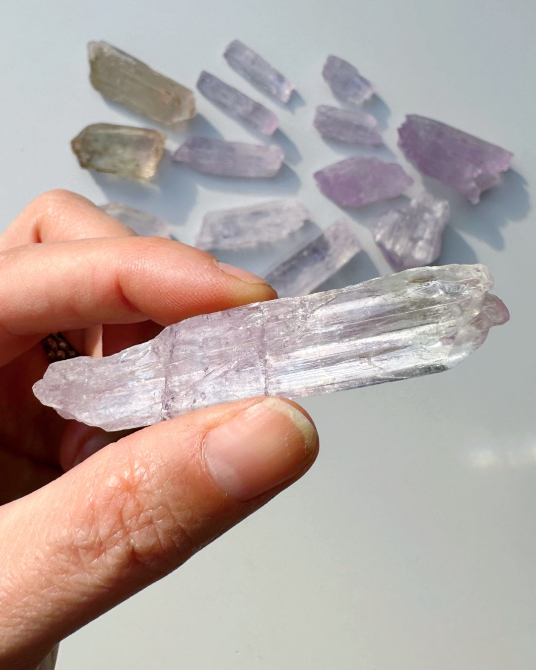 Raw Kunzite - Baltic Mermaid