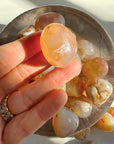 Flower Agate Tumbled Stones