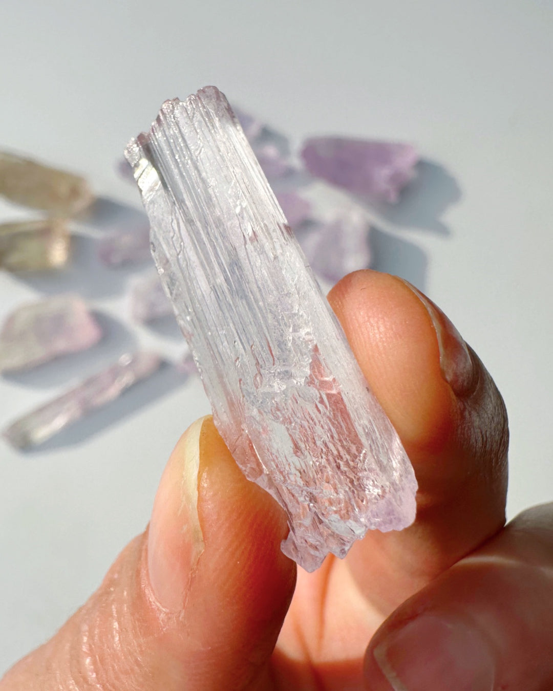 Raw Kunzite