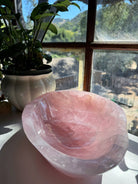 Large Rose Quartz Bowl Baltic Mermaid