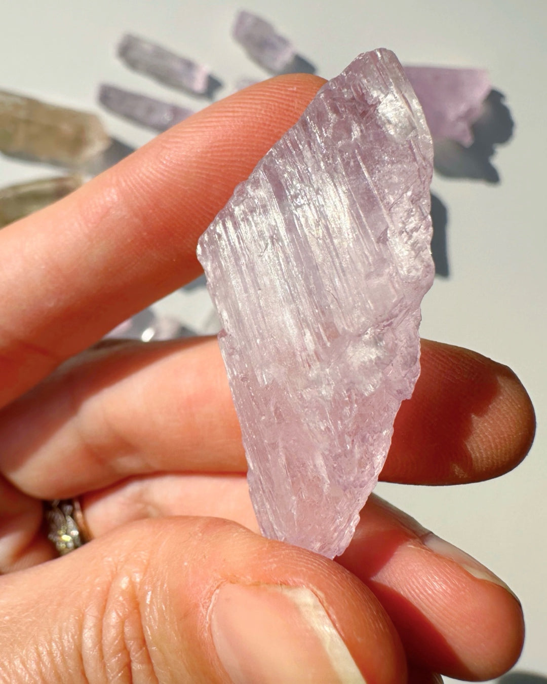 Raw Kunzite - Baltic Mermaid