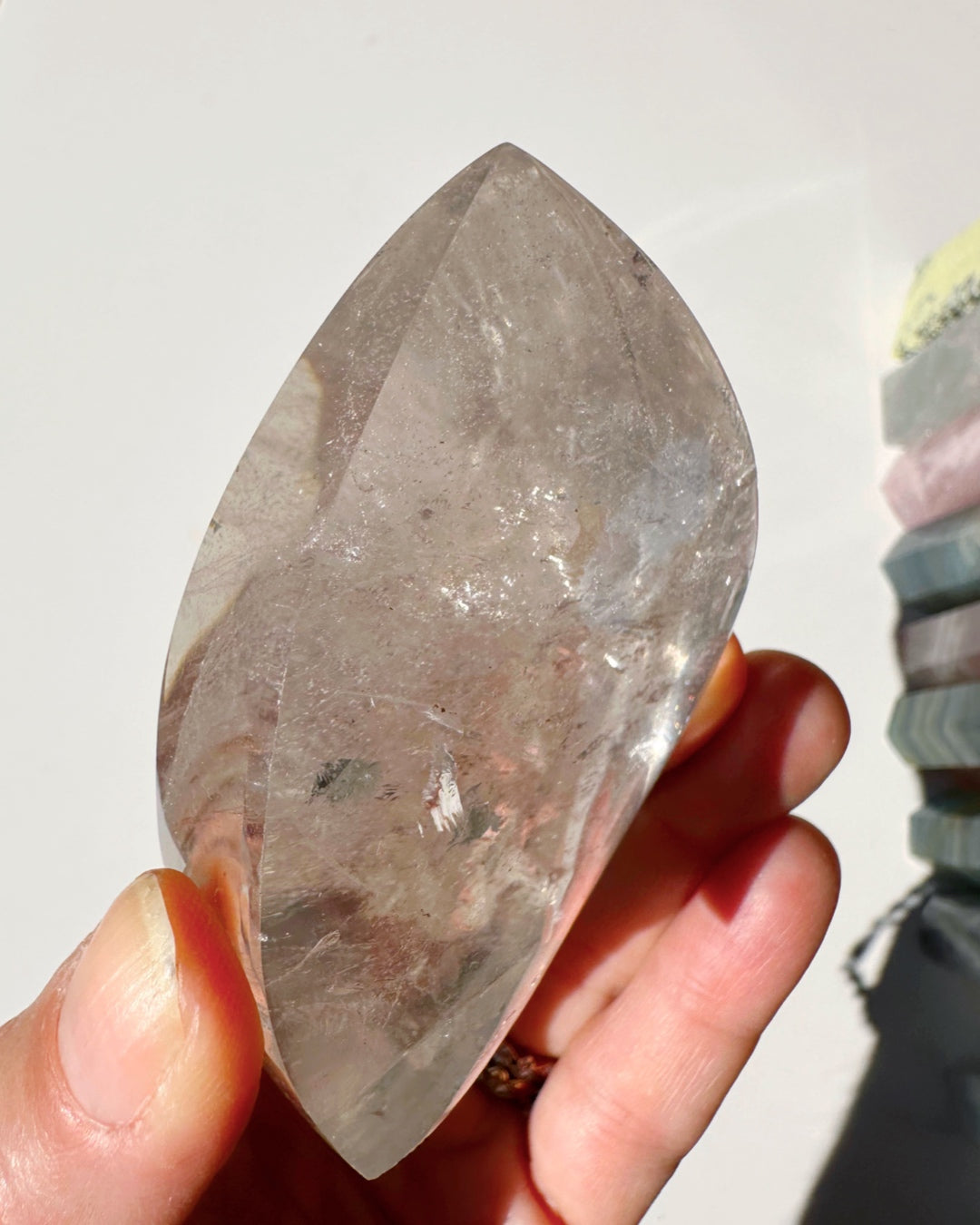 Clear Quartz Flame - Baltic Mermaid