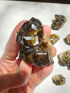 Rare Mali Green Grossular Andradite Garnet Epimorph w/ Clinochlore AAA Quality Baltic Mermaid