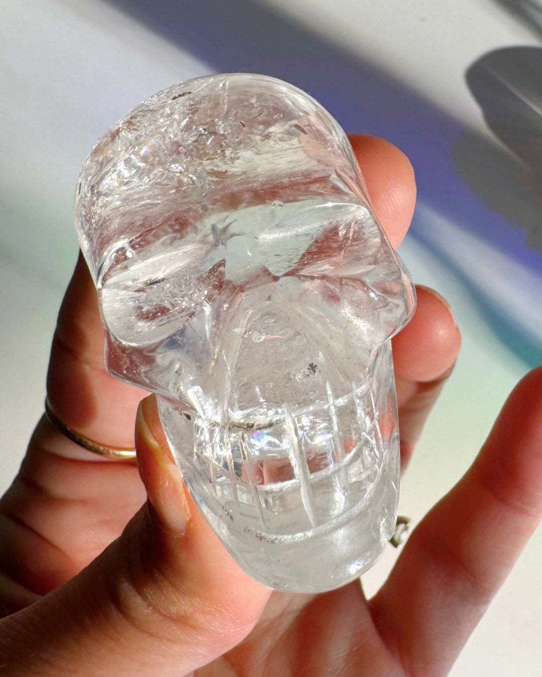 Clear Quartz Skull - Baltic Mermaid