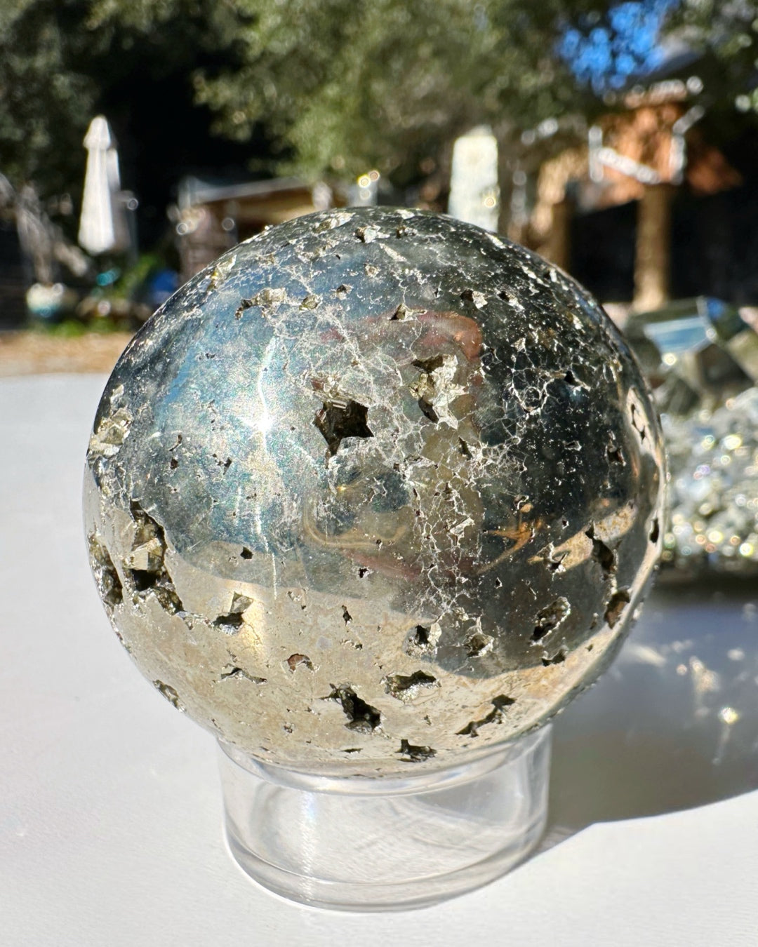 Pyrite Sphere - Baltic Mermaid