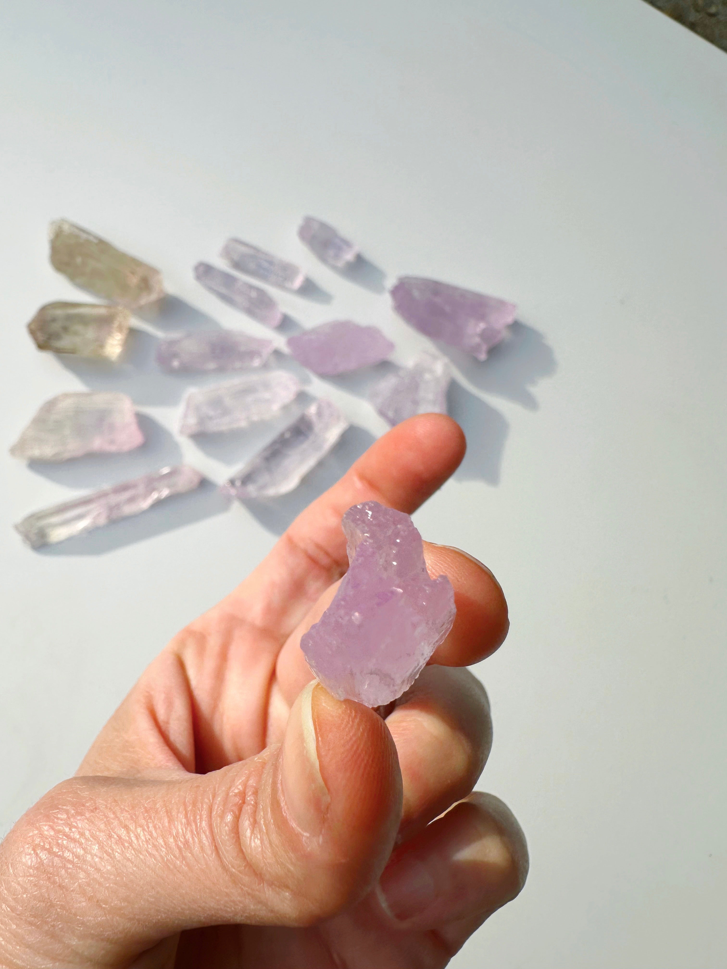 Raw Kunzite - Baltic Mermaid