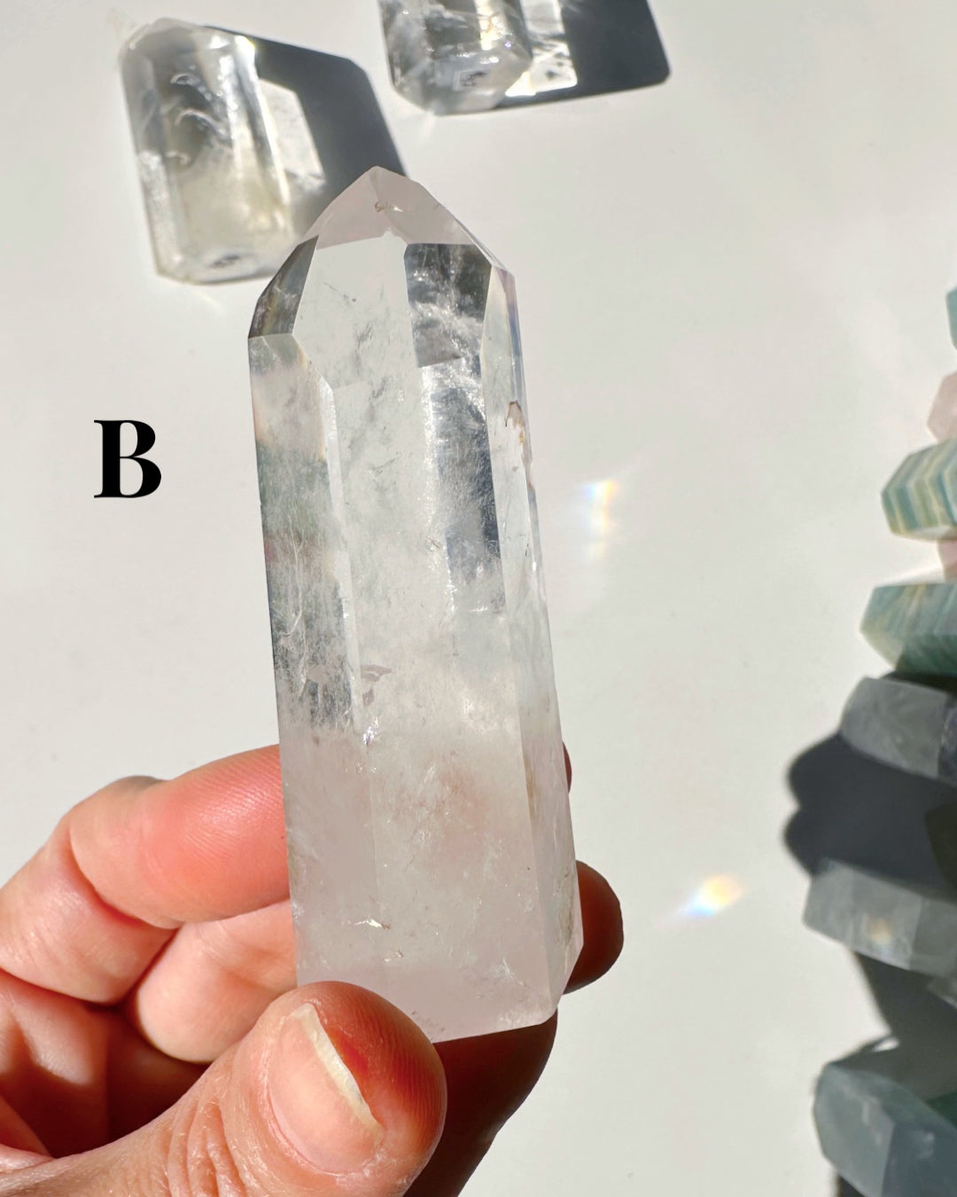 Clear Quartz Towers - Small