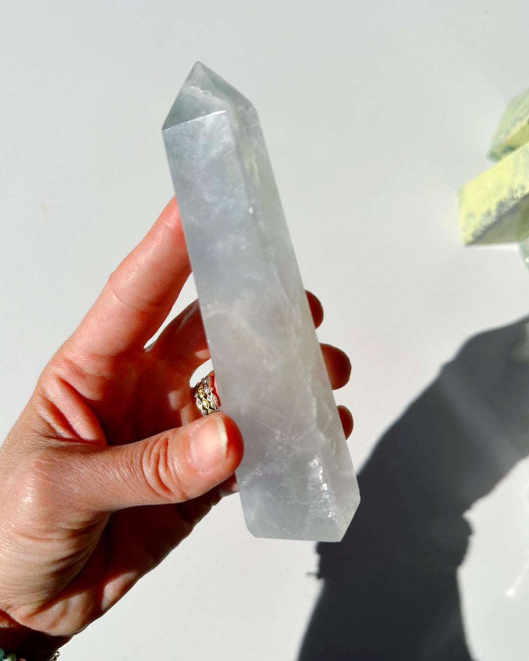 Fluorite Obelisk - Baltic Mermaid