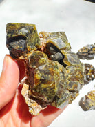 Rare Mali Green Grossular Andradite Garnet w/ Clinochlore AAA Quality Baltic Mermaid