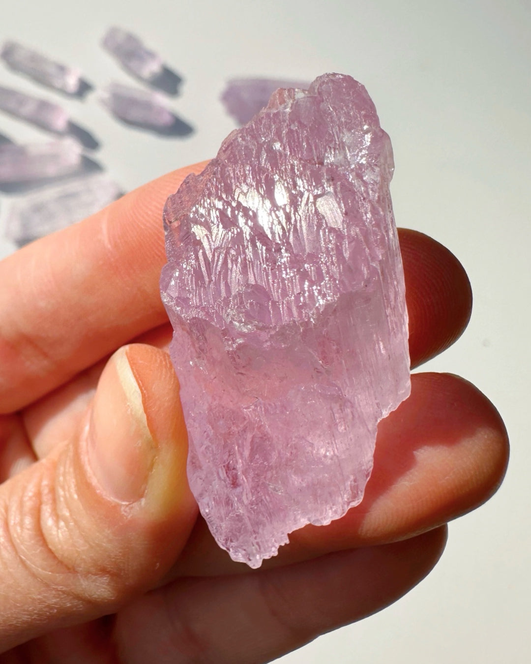 Raw Kunzite - Baltic Mermaid