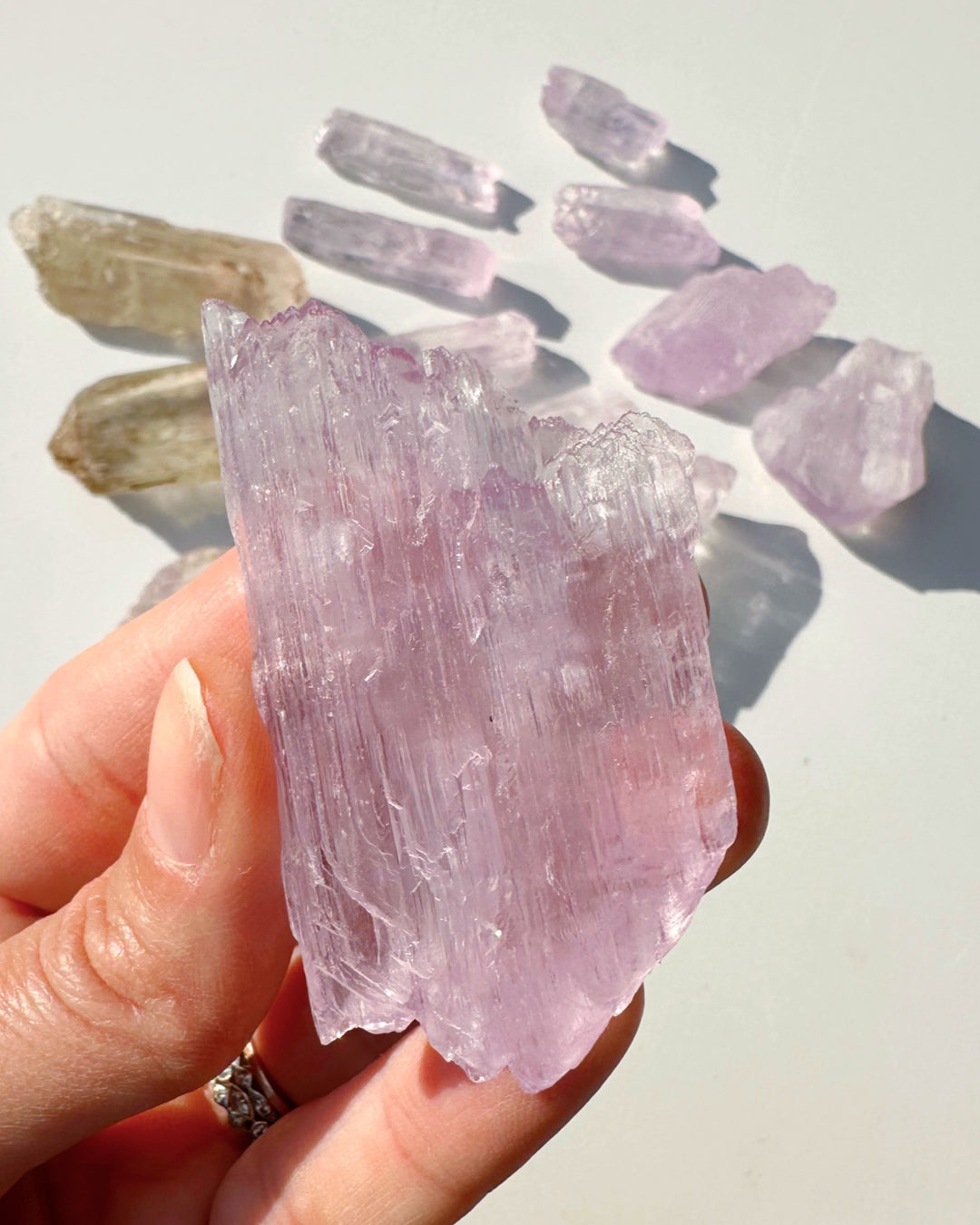 Raw Kunzite - Baltic Mermaid