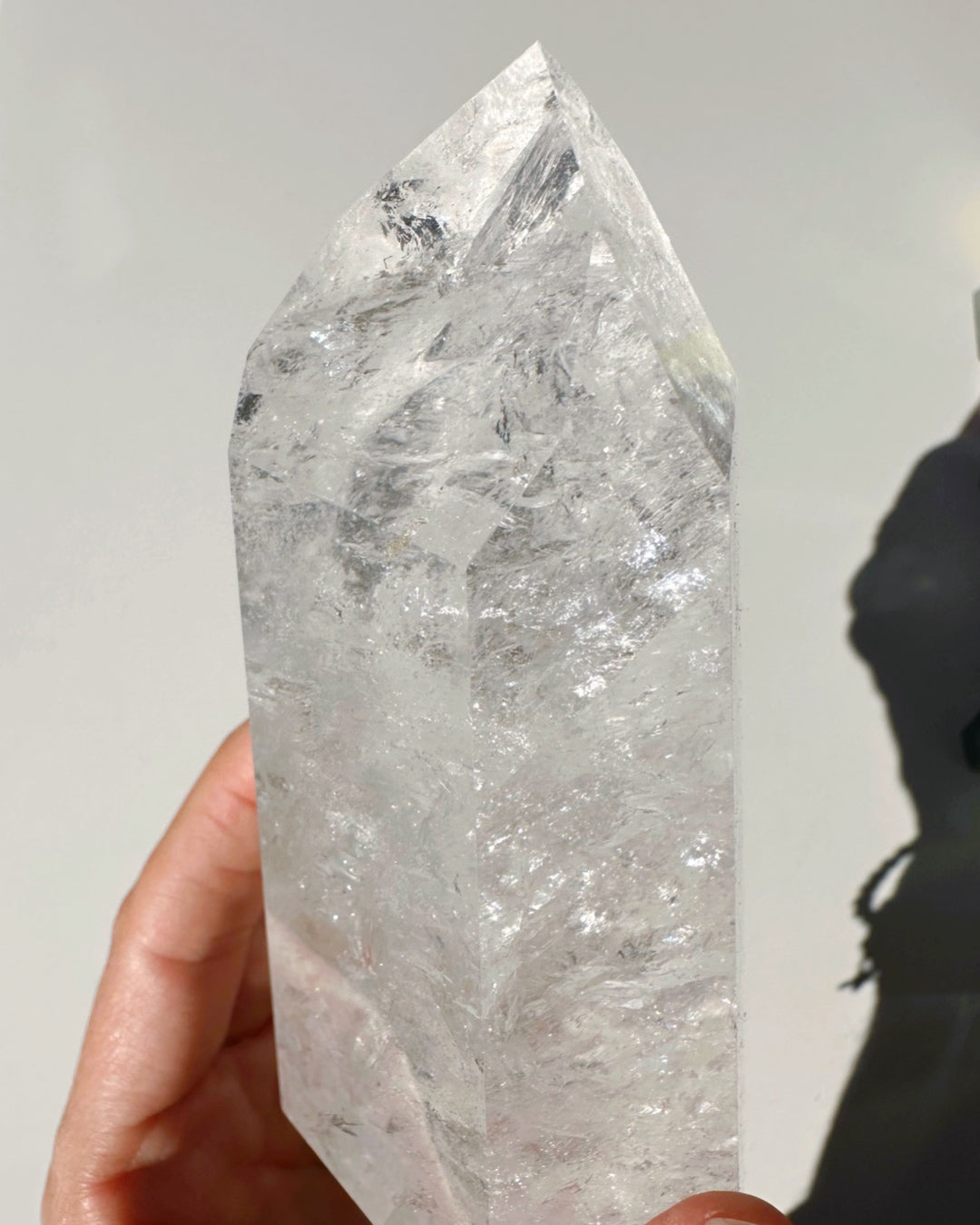 Clear Quartz Tower