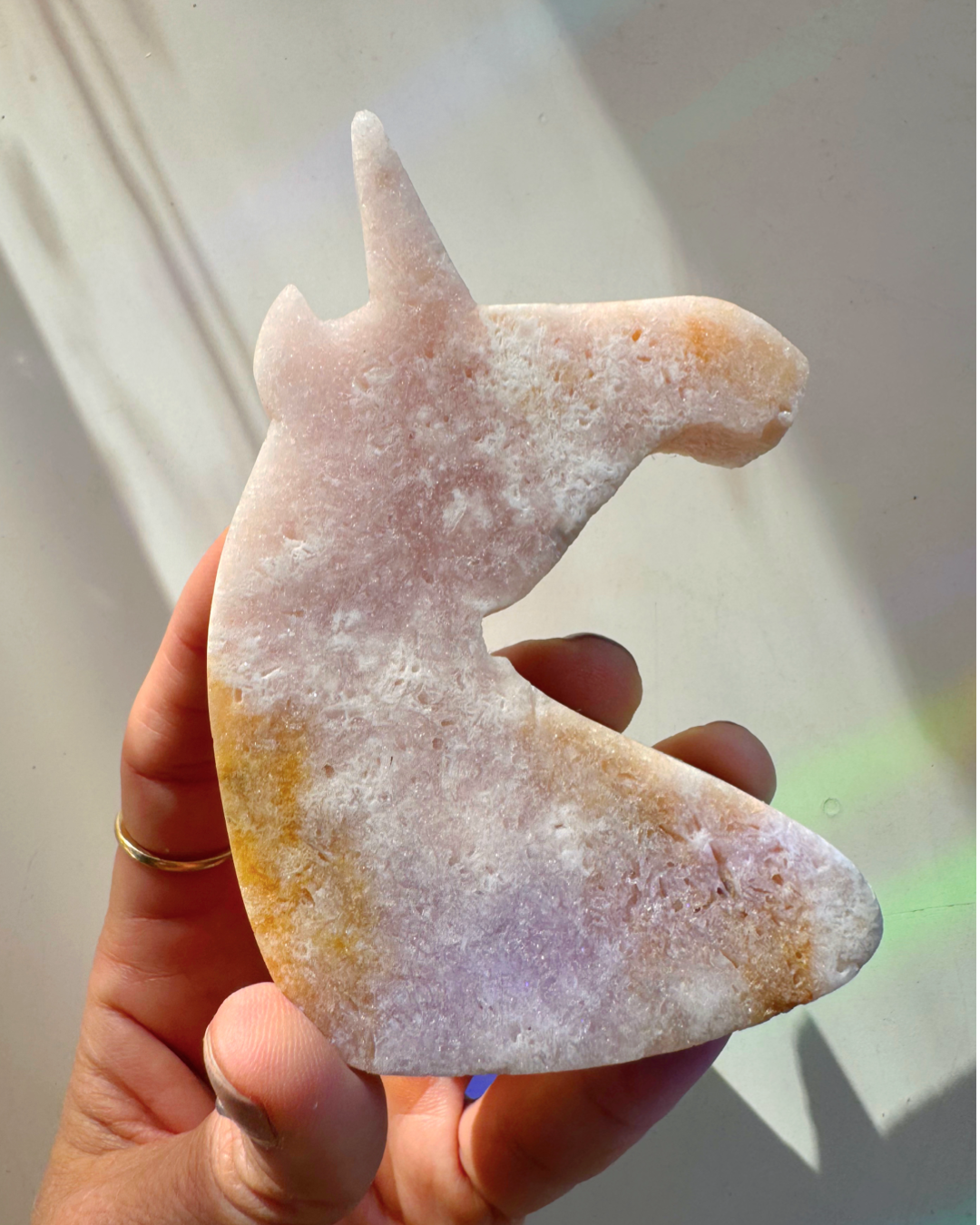 Pink Amethyst Unicorn - Baltic Mermaid