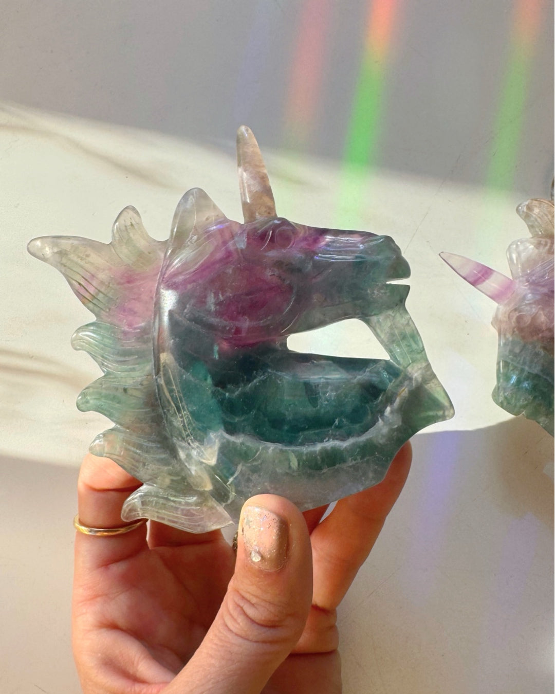 Fluorite Unicorn - Baltic Mermaid
