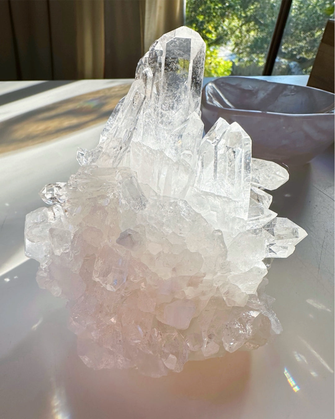 Clear Quartz Cluster - Baltic Mermaid