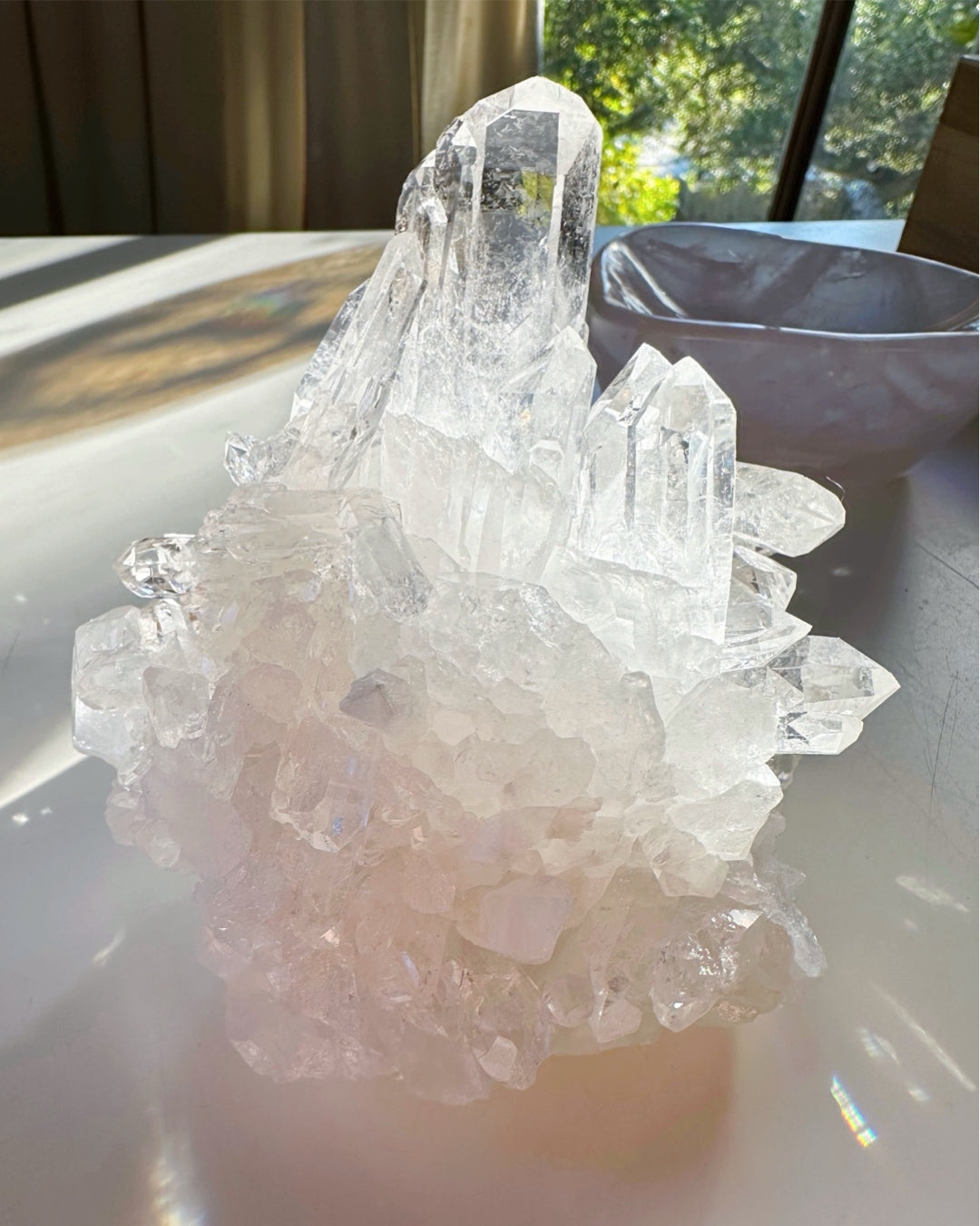 Clear Quartz Cluster