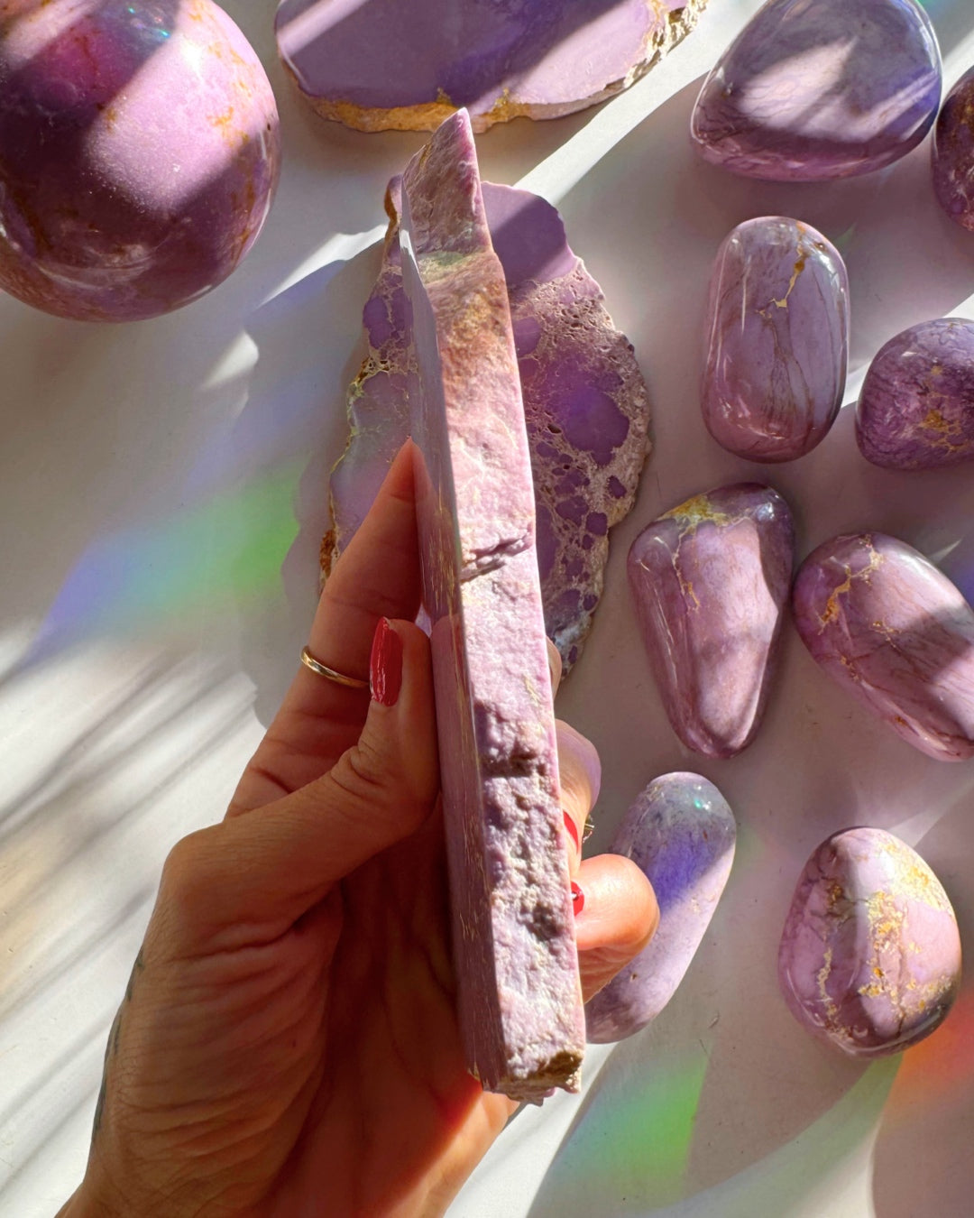 Phosphosiderite Slab - AAA - Baltic Mermaid