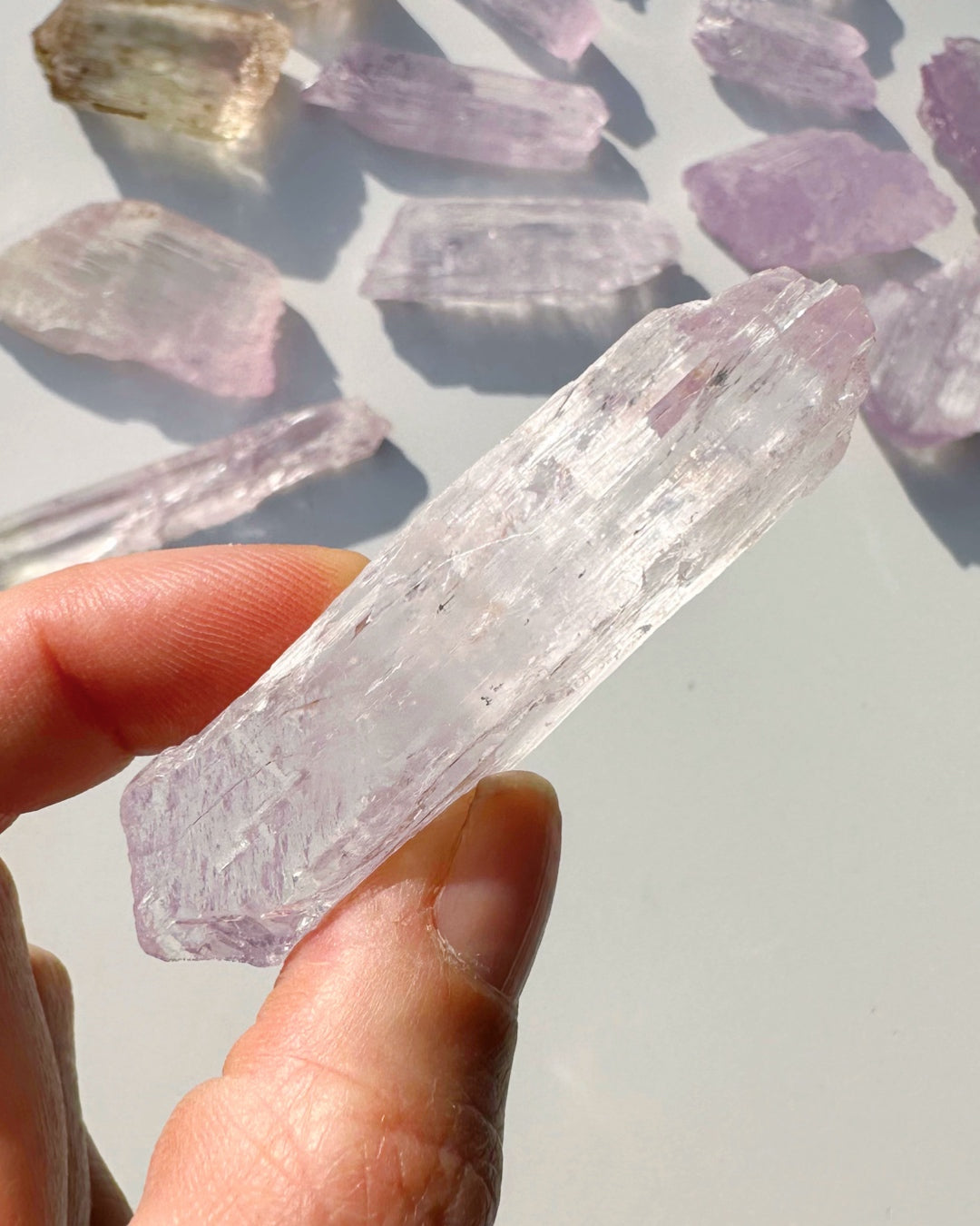 Raw Kunzite - Baltic Mermaid