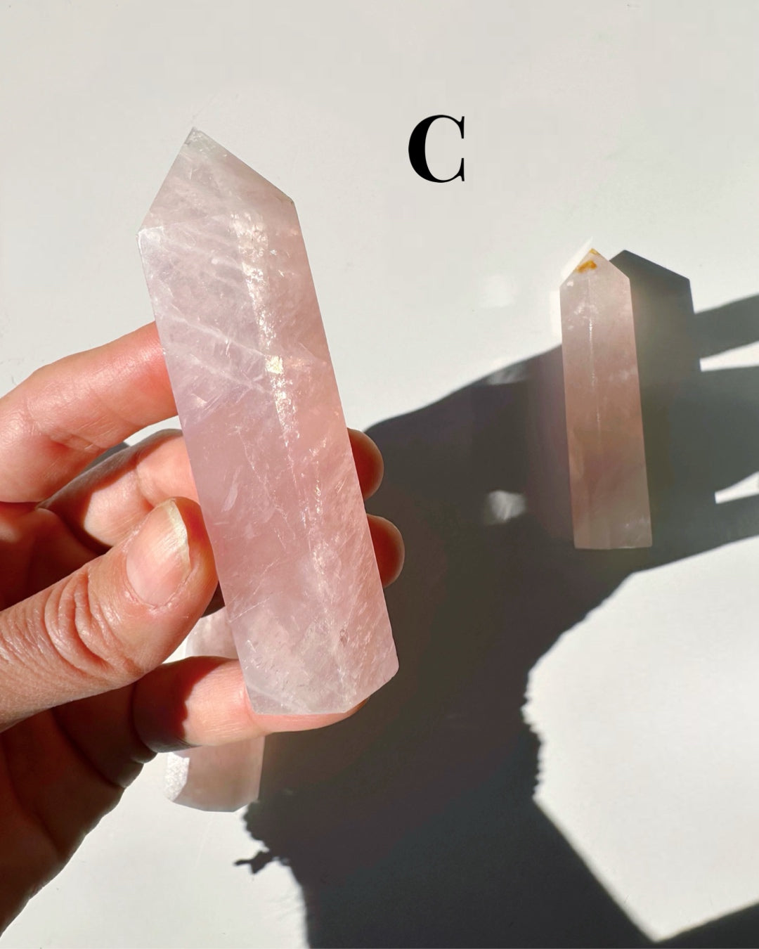 Rose Quartz Towers - Small - Baltic Mermaid