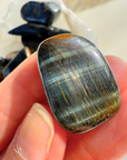 Blue Tiger Eye Tumbled Stones