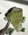 Chlum Moldavite w/ Rainbow 