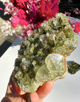 Epidote Quartz Cluster