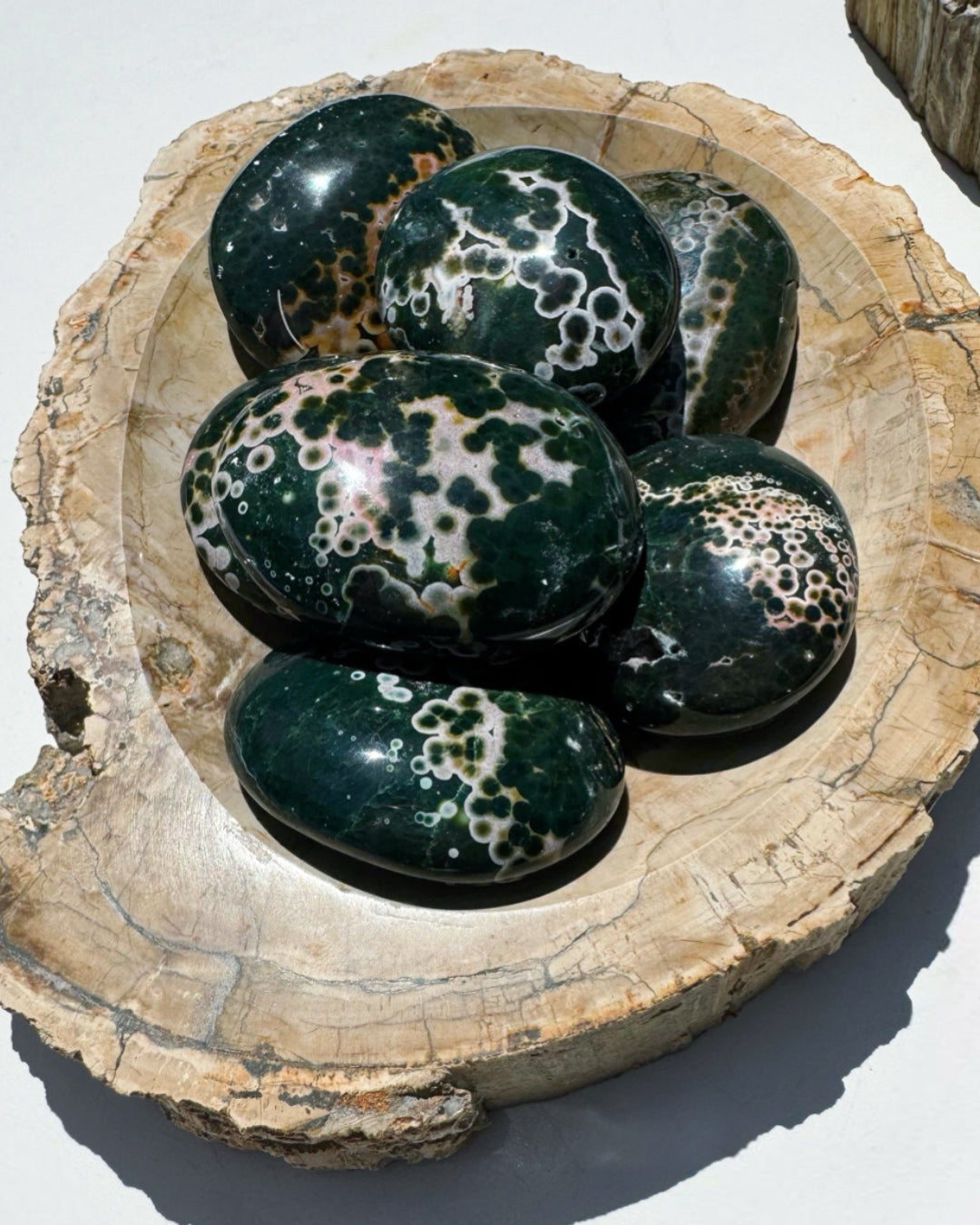 Ocean Jasper Palm Stones