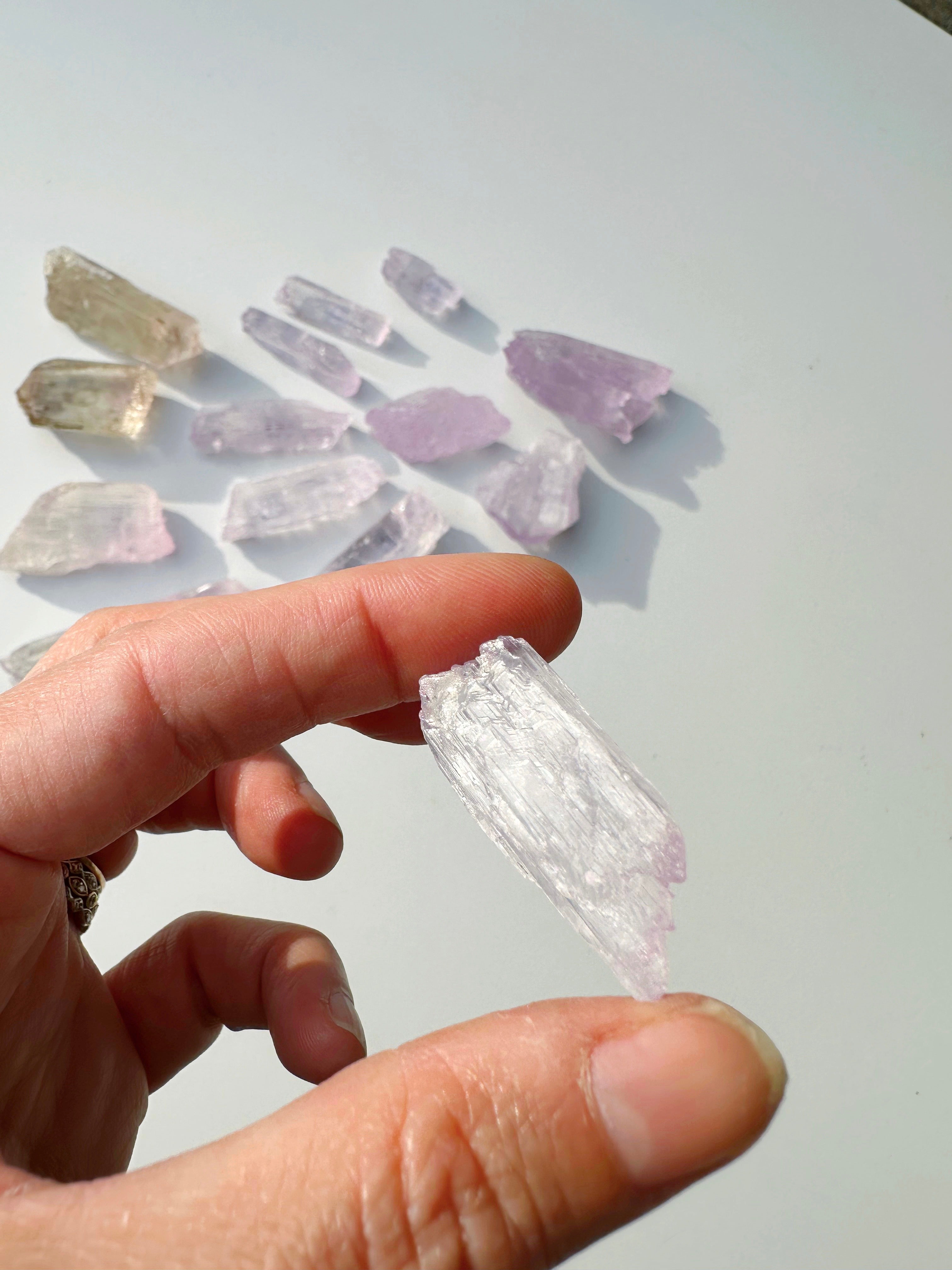 Raw Kunzite - Baltic Mermaid